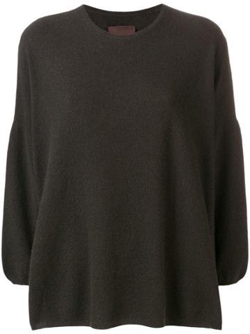 Oyuna Knitted Sweater - Green