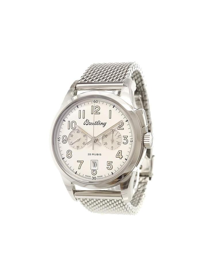 Breitling 'transocean 1915' Analogue Watch, Men's, Stainless Steel