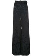 Alexis High Waisted Wide Leg Trousers - Blue