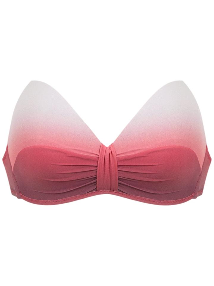 Amir Slama Tie Dye Cropped Top - Pink