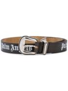 Palm Angels Palm Angels Pwrb003e18466020 1001bkwh Leather/fur/exotic