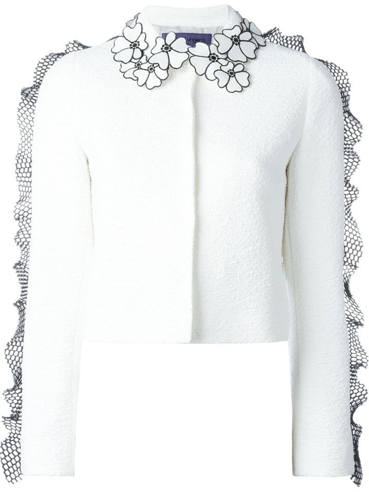 Emanuel Ungaro Macramé Aplique Jacket