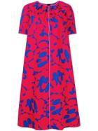 Marni Bold Print Dress - Red