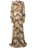 Chloé Floral Maxi Dress - Multicolour