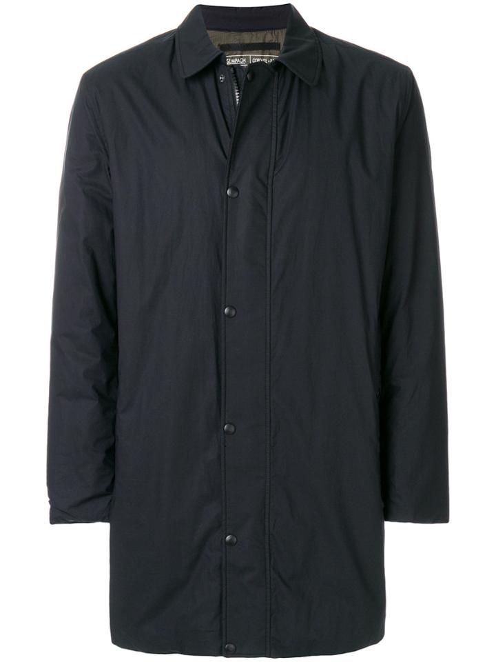 Sempach Classic Button Parka - Blue