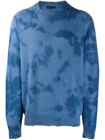 Riccardo Comi Round Neck Sweatshirt - Blue