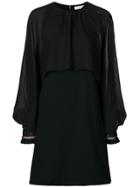 Chloé Bishop Sleeve Dress - Black