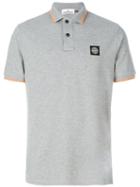 Stone Island - Logo Patch Polo Shirt - Men - Cotton/spandex/elastane - S, Grey, Cotton/spandex/elastane
