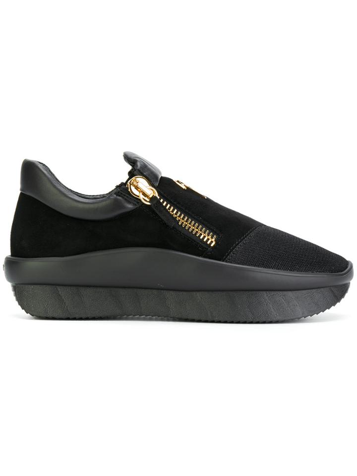 Giuseppe Zanotti Design Buster Runner Sneakers - Black