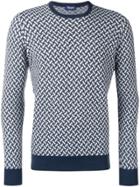 Drumohr Blue Knitted Sweater