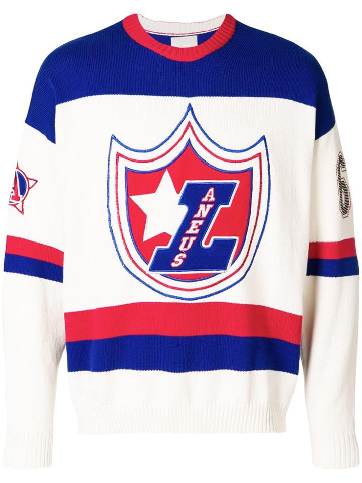 Laneus Embroidered Logo Pullover - Unavailable