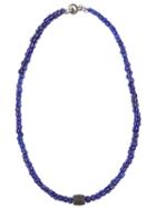 Catherine Michiels Beaded Necklace, Adult Unisex, Blue