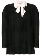 Yves Saint Laurent Vintage 2010's Contrasting-collar Shirt - Black