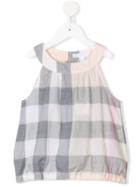 Burberry Kids Checkered Top, Toddler Girl's, Size: 5 Yrs, Yellow/orange