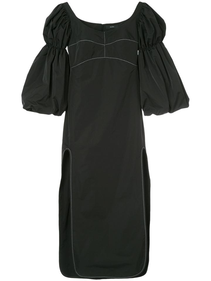 Ellery Sky High Bubble Sleeve Dress - Black