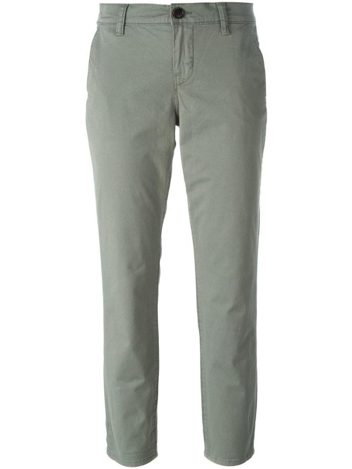 J Brand 'alex' Slim Chino Trousers - Green