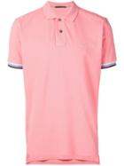 Jeckerson Contrast Trim Polo Shirt - Pink
