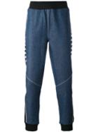 Kappa - La Denim Jogging Trousers - Men - Cotton/polyester - S, Blue, Cotton/polyester
