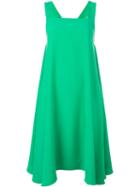 P.a.r.o.s.h. Apron Dress, Women's, Green, Polyester