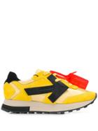 Off-white Arrow Runner Sneakers - Yellow