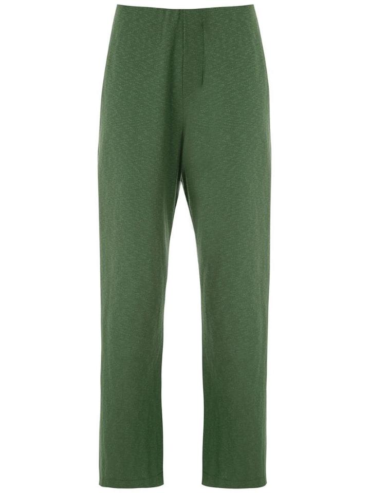 Osklen Calca Light Flare Rustic - Green