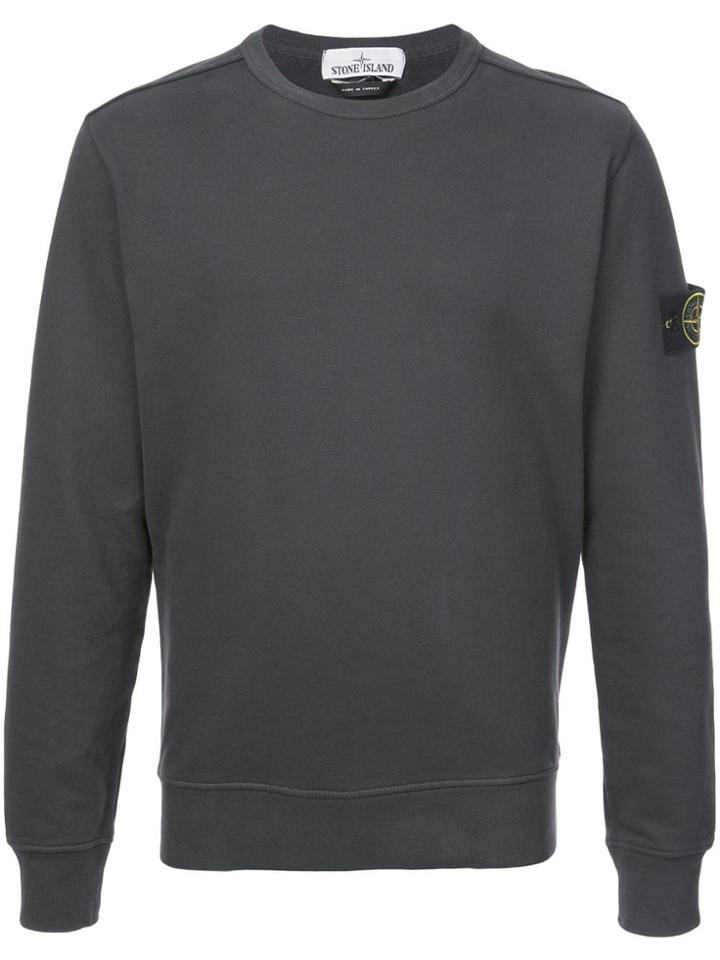 Stone Island Long Sleeve T-shirt - Grey
