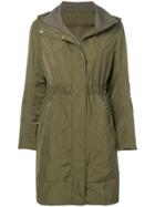 Moncler Elasticated Waist Coat - Green