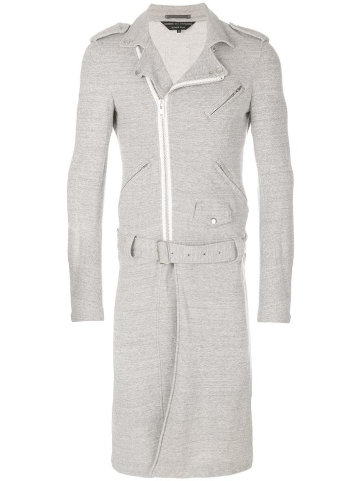 Comme Des Garçons Vintage Long Sweater Coat - Grey