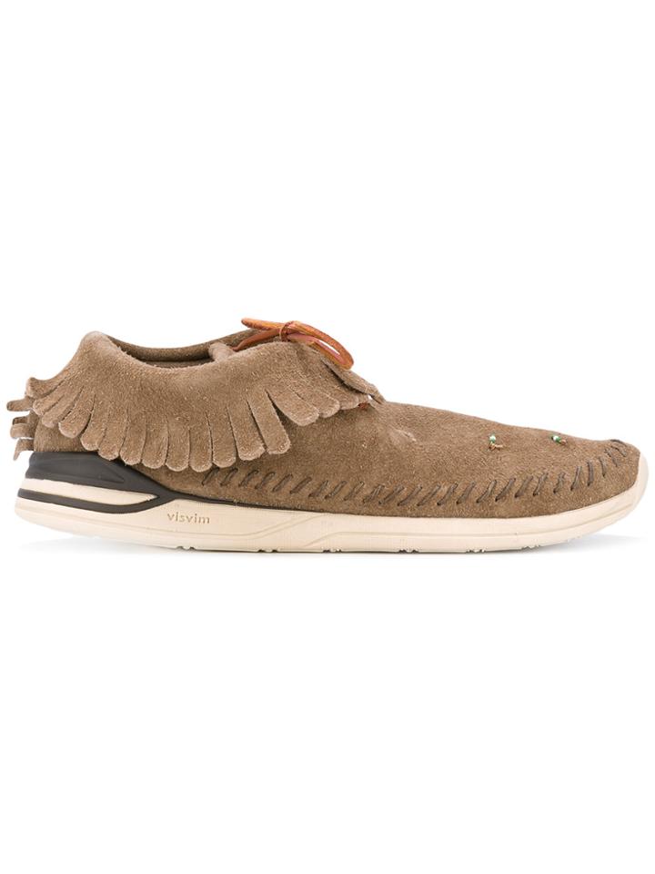 Visvim Maliseet Shaman Folk Loafers - Brown