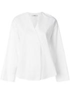 Odeeh Wide Sleeve Blouse - White