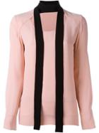 Marni Cut Out Scarf Blouse
