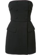Rebecca Vallance Billie Strapless Top, Women's, Size: 12, Black, Polyester/spandex/elastane