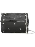 Givenchy Mini 'pandora' Shoulder Bag, Women's, Black, Metal (other)/goat Skin