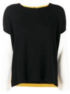 Pierantoniogaspari Colour Block Sweater - Black
