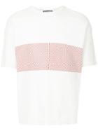 Issey Miyake Vintage Spotted Print Detail T-shirt - White