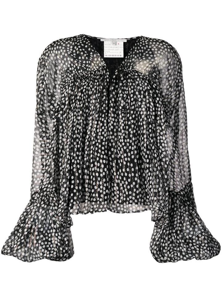Stella Mccartney Spotted Blouse - Black