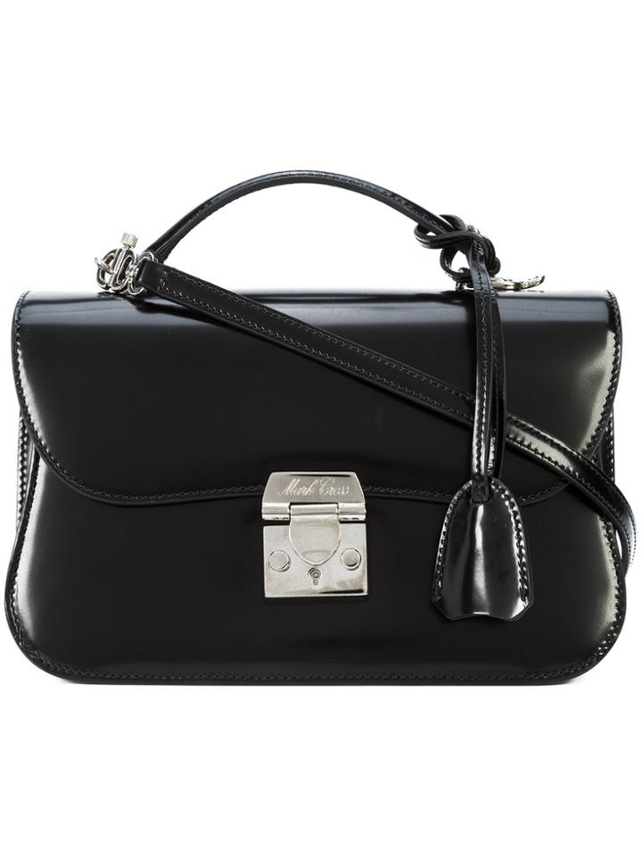 Mark Cross Small Satchel Bag - Black