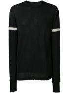 Ziggy Chen Distressed Cashmere Sweater - Black