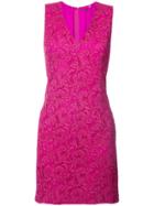 Adam Lippes Lace Mini Dress - Pink & Purple