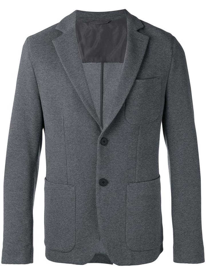 Boss Hugo Boss Classic Blazer, Men's, Size: 50, Grey, Polyamide/cotton/spandex/elastane/polyester