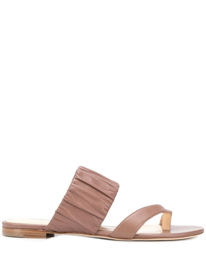 Chloe Gosselin Emiliana Toe-post Sandals - Brown