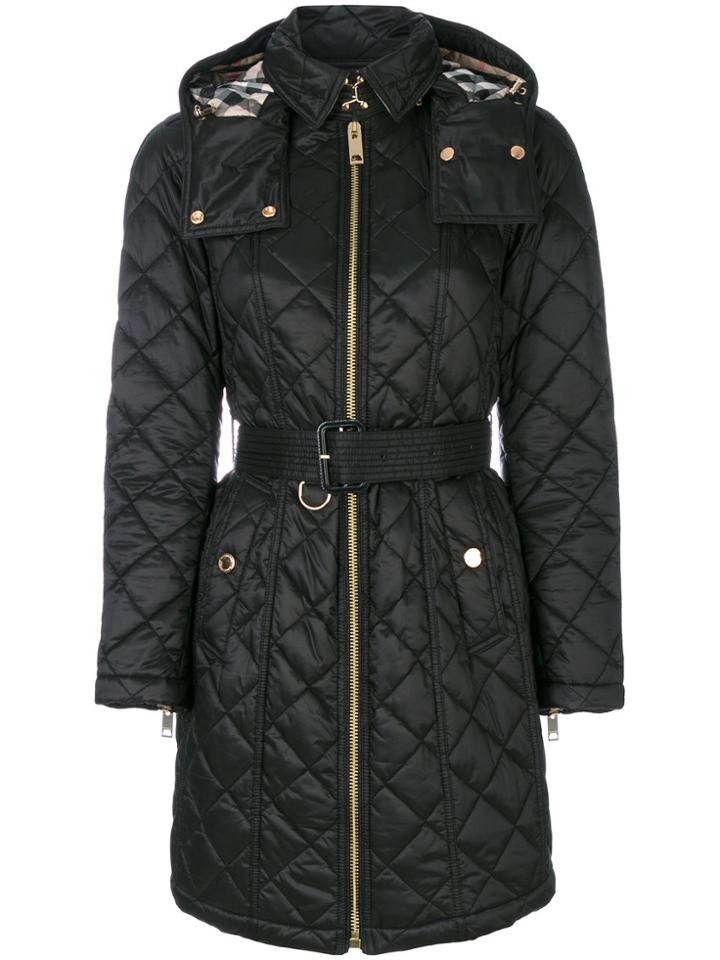 Burberry Baughton Quilted Jacket - Black
