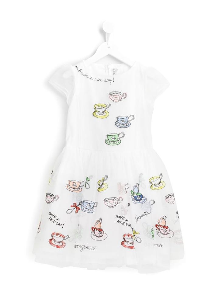 Simonetta Buongiorno Dress, Girl's, Size: 10 Yrs, White