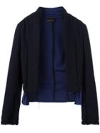Comme Des Garçons Vintage Deconstructed Jacket - Blue