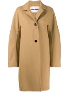 Jil Sander Oversized Single-breasted Coat - Neutrals