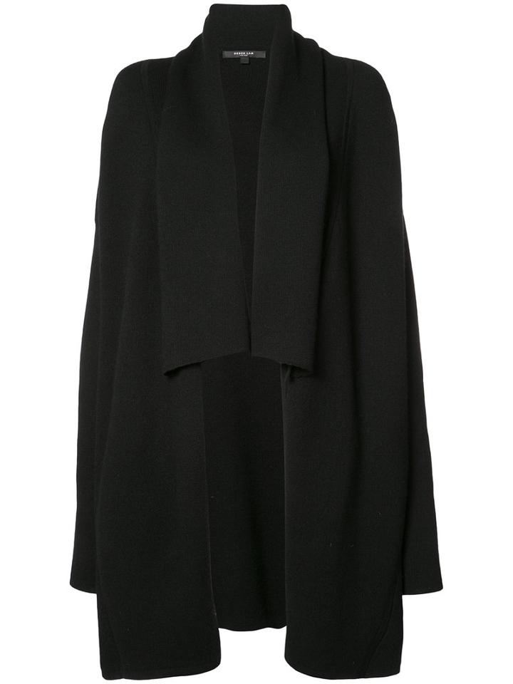 Derek Lam Shawl Lapel Cardi-coat, Women's, Size: Small, Blue, Cashmere/polyimide