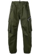 Dsquared2 Combat Cargo Trousers - Green