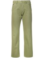 Jacquemus Cropped Straight-leg Jeans - Green