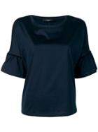 Weekend Max Mara Calamai Flared T-shirt - Blue