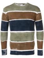 Aspesi Striped Sweatshirt - Green